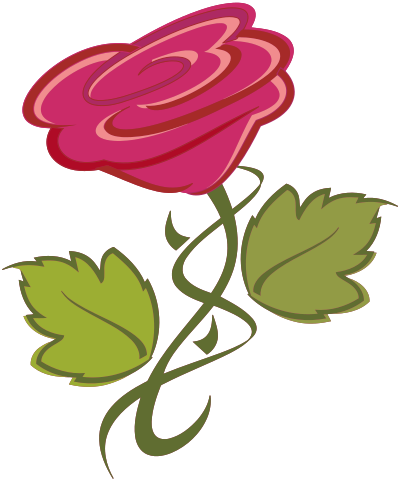 Rose 28 clipart