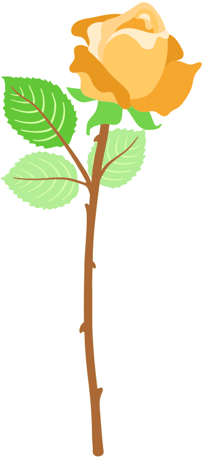 Rose 31 (version 2) clipart