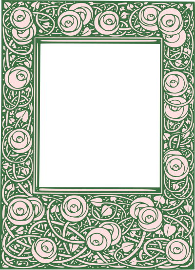 Rose Frame clipart