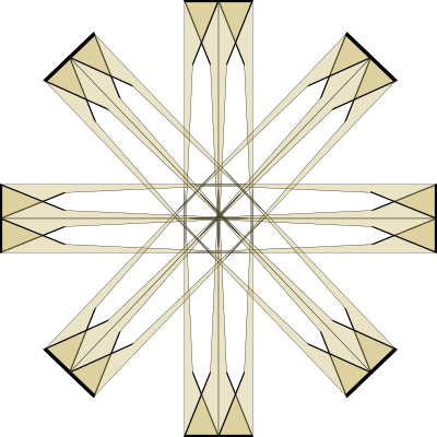 Rose window clipart