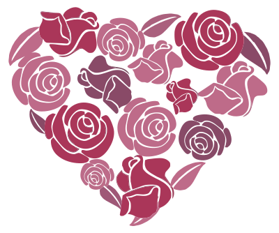 Roses Heart clipart