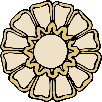 Rosette 2 clipart