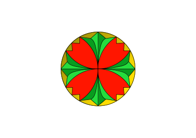 rosetteColor clipart