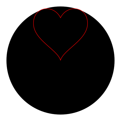 Rotated Hearts clipart