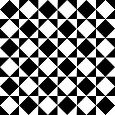 Rotated squares inside squares clipart