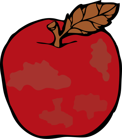 Rotten Apple clipart
