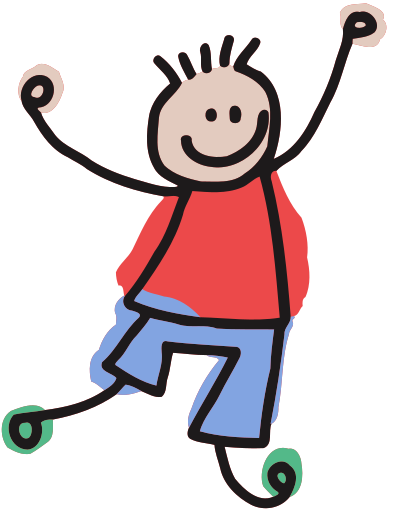 Roughly drawn child 2 clipart