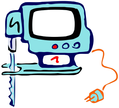 Roughly drawn jigsaw clipart