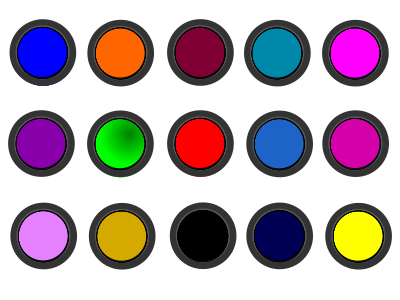 Round Buttons clipart
