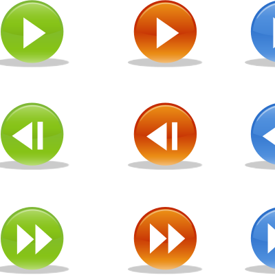 Round Buttons Symbols clipart