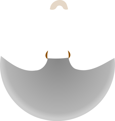 Round knife clipart