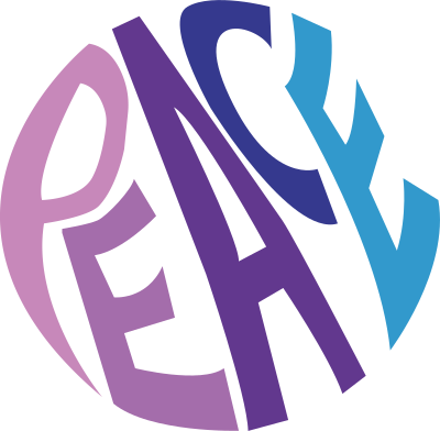 Round peace clipart