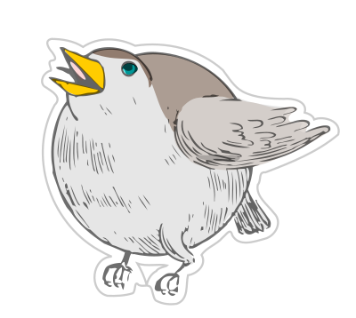 Round robin sticker clipart