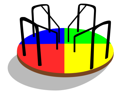 Roundabout clipart