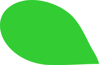 Rounded leaf clipart