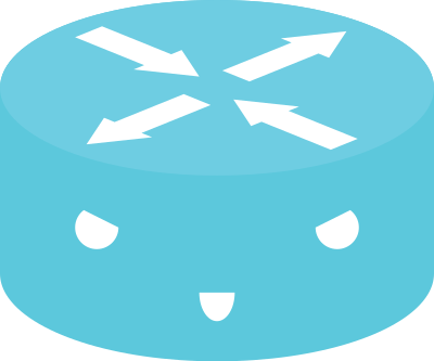 Router Emoticon "Lets do this!" clipart