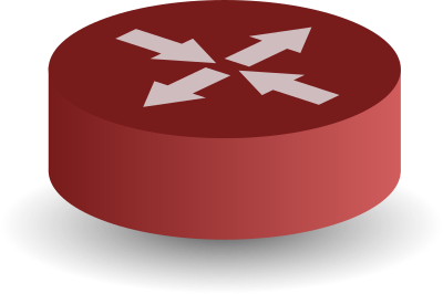 Router Red clipart