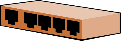 Router Schema clipart