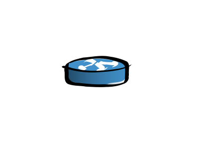 Router zazou clipart