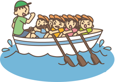 Row harder! clipart