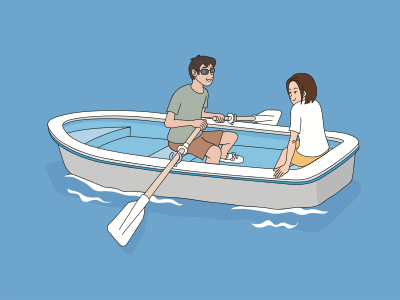 Row, row, row your boat (#2) clipart