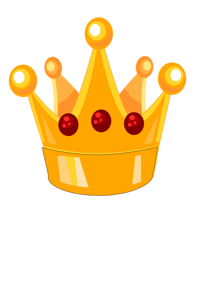 Royal Crown with no background clipart