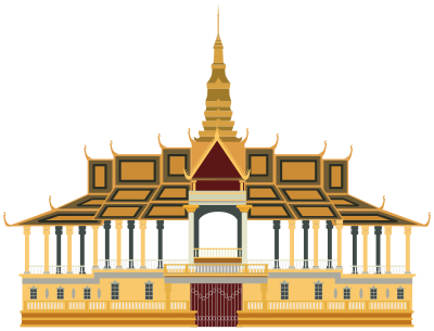 Royal Palace Phnom Penh clipart