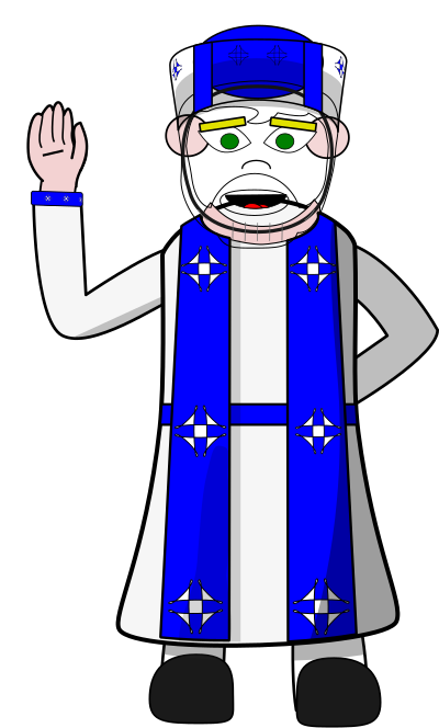 RPG Cleric Full 2 clipart