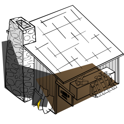 RPG map symbols: Blacksmith clipart