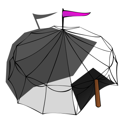 RPG map symbols: Circus Tent clipart