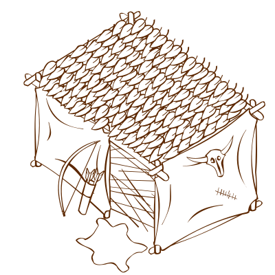 RPG map symbols Hunter 2 clipart