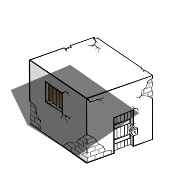 RPG map symbols: Jailhouse clipart