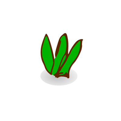 RPG map symbols: plant clipart
