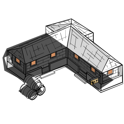 RPG map symbols: Tavern clipart