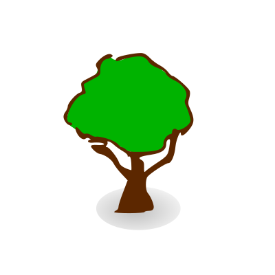 RPG map symbols: tree clipart