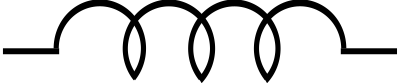 RSA IEC Inductor Symbol-1 clipart