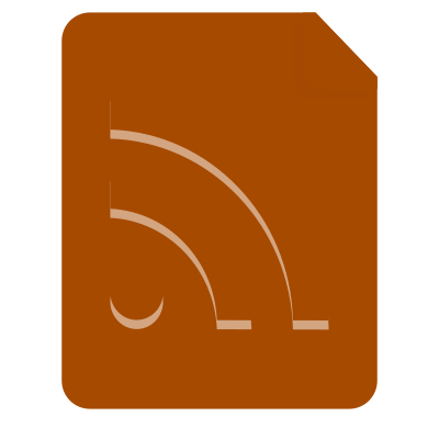 RSS Feed Document clipart