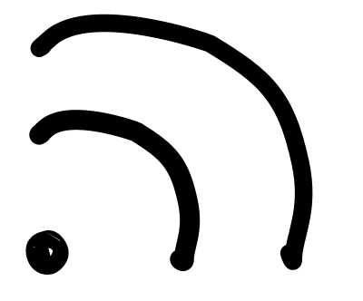 RSS icon clipart