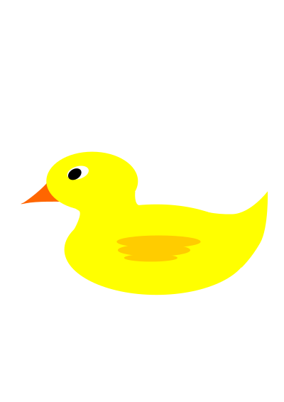 Rubber Ducky! clipart