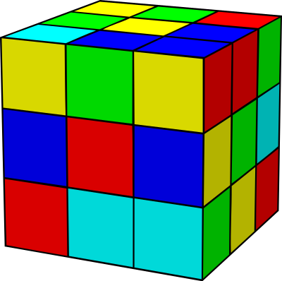 Rubik's Cube clipart