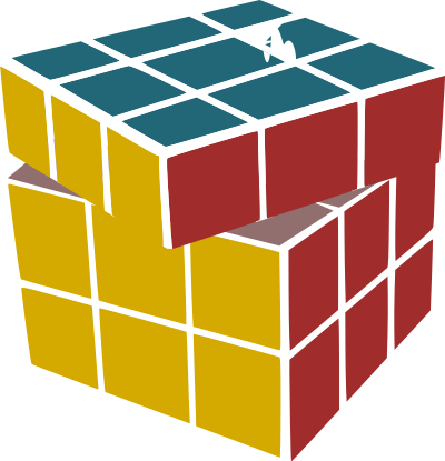 Rubik's Scrambled clipart