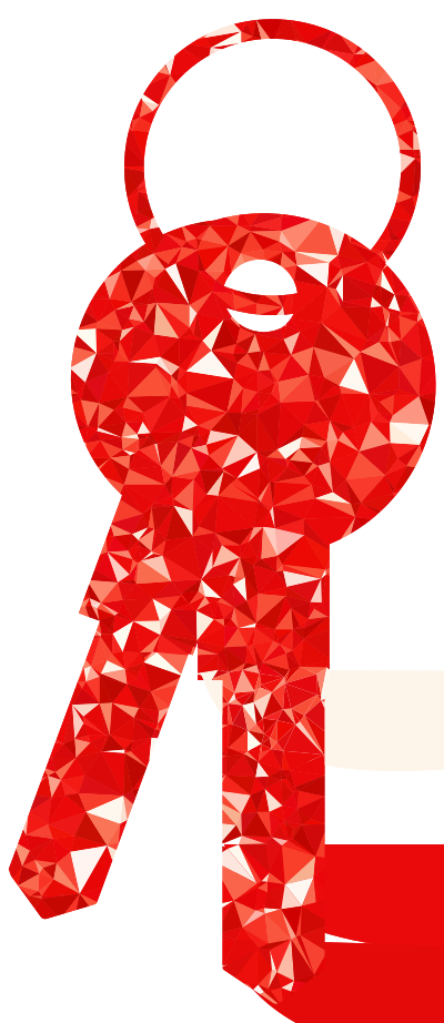 Ruby Keys Silhouette clipart