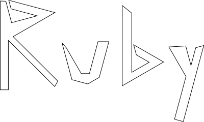 Ruby Random Logo clipart