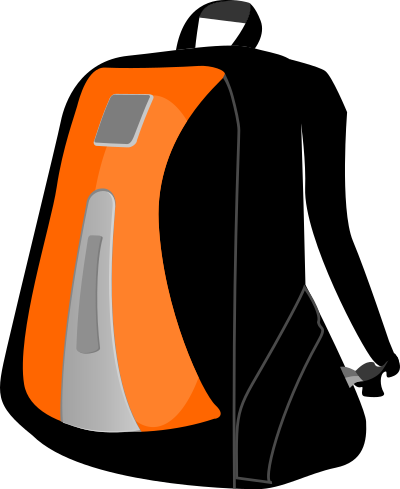 Rucksack clipart