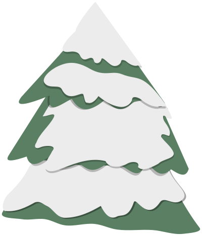 Rudolph Christmas Tree 1 (remix) clipart