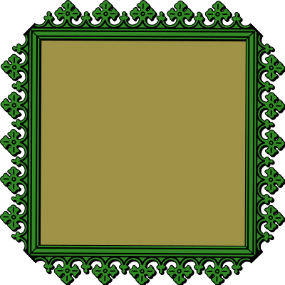Rue frame 2 clipart