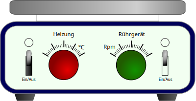 Rühr- und Heizplatte clipart