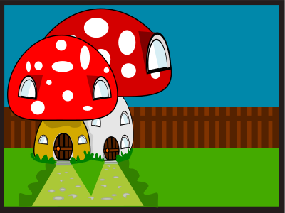 Rumah Jamur clipart