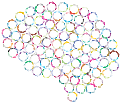 Ruminating Brain Prismatic clipart