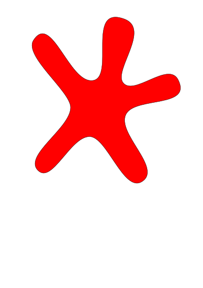 runder Stern clipart